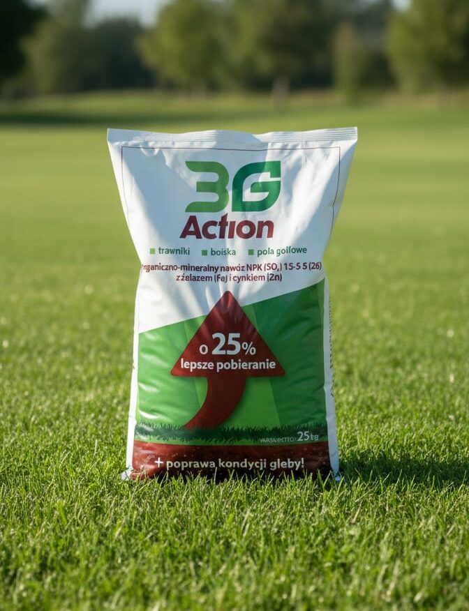 Specjalistyczny nawóz organiczno-mineralny do regeneracji trawnika Pieńsk