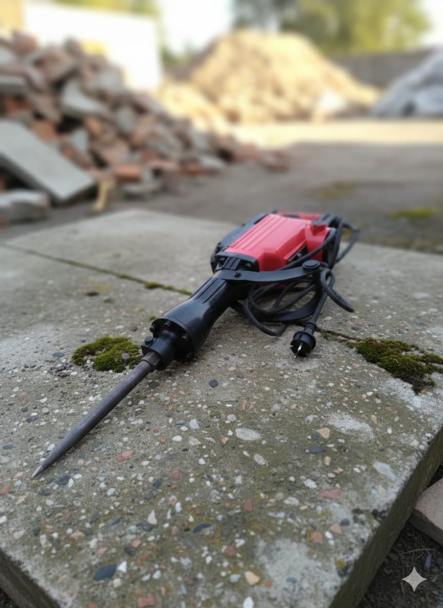 Młot wyburzeniowy do betonu na wynajem Pieńsk