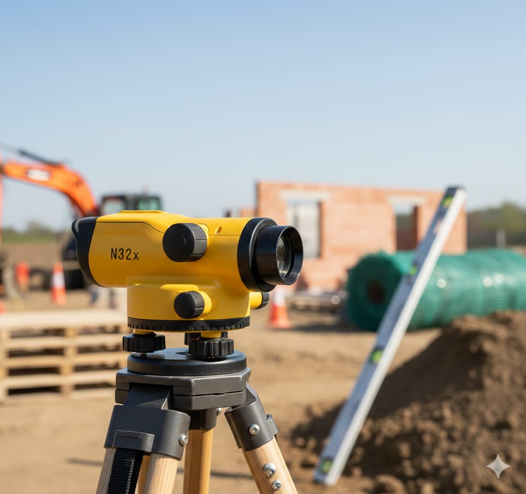 Niwelator optyczny N32x do pomiarów budowlanych na wynajem Pieńsk