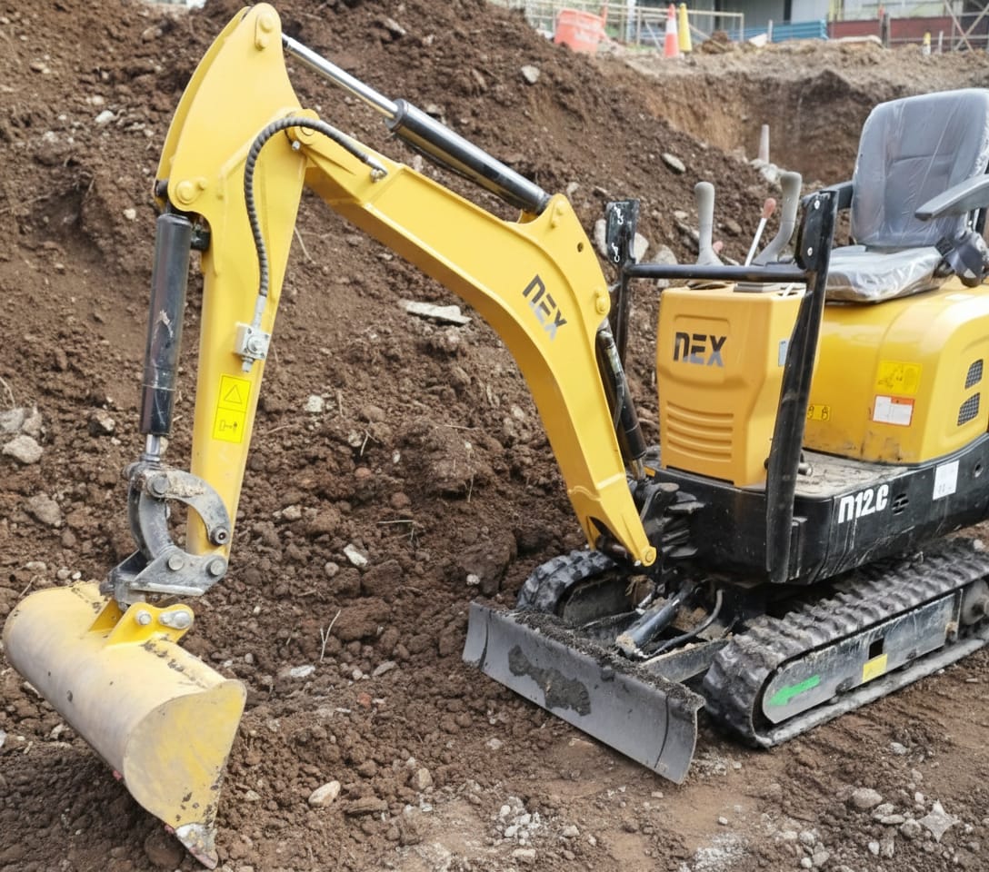 Minikoparka NEX N12C na wynajem w Pieńsku