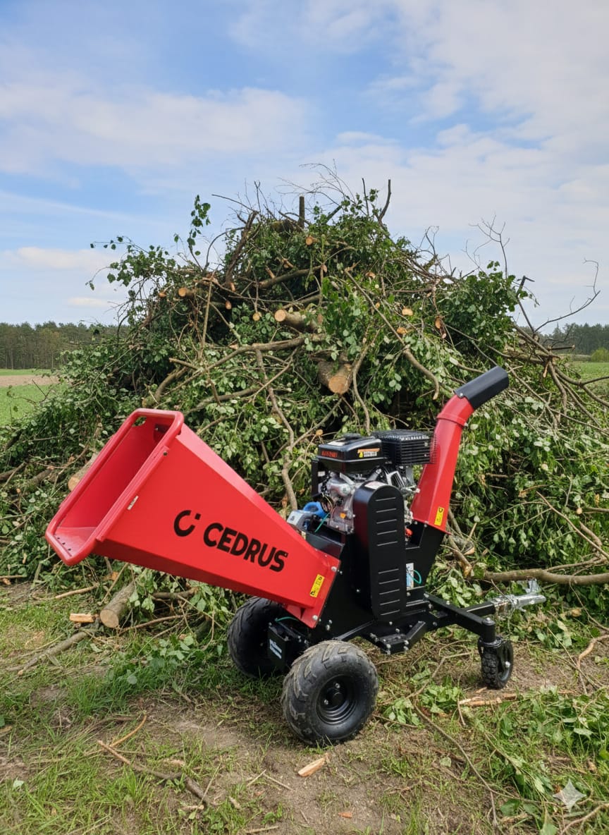 Rozdrabniacz do gałęzi Cedrus RB 04 na wynajem w Pieńsku
