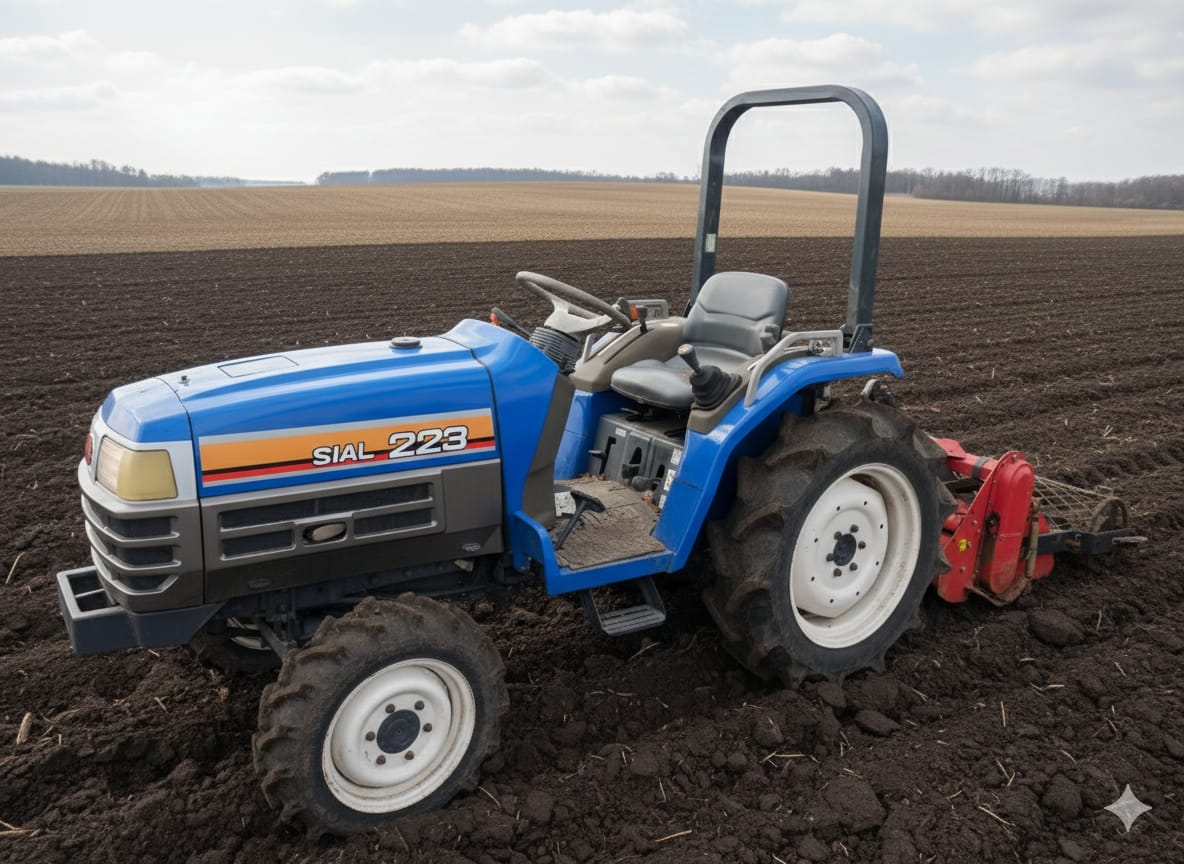 Traktor ogrodniczy z osprzętem na wynajem w Pieńsku