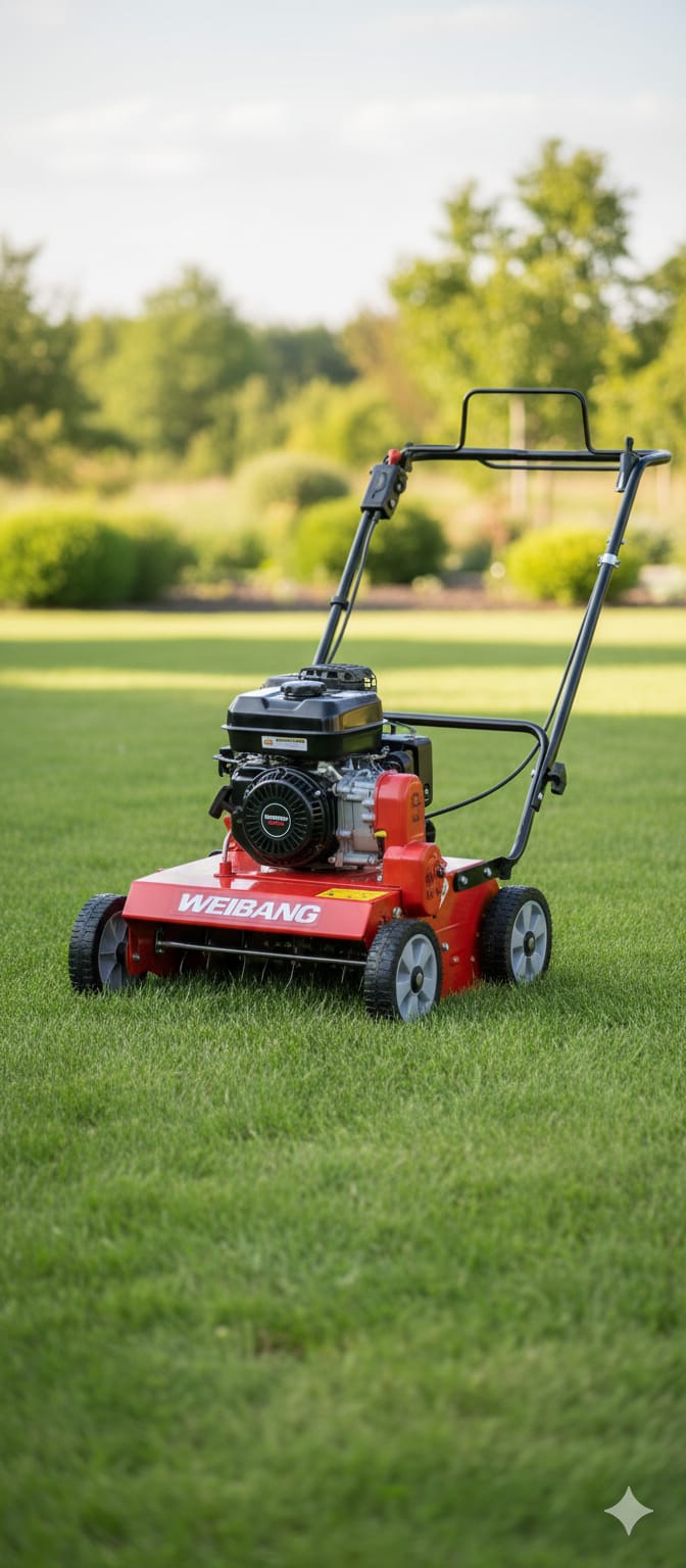 Wertykulator spalinowy Weibang na wynajem Pieńsk