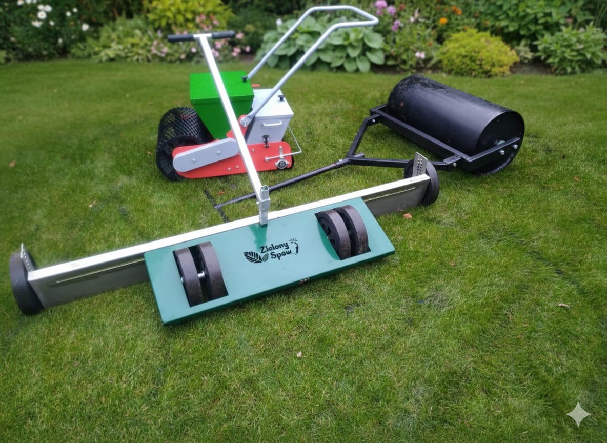 Zestaw do zakładania trawnika na wynajem w Pieńsku