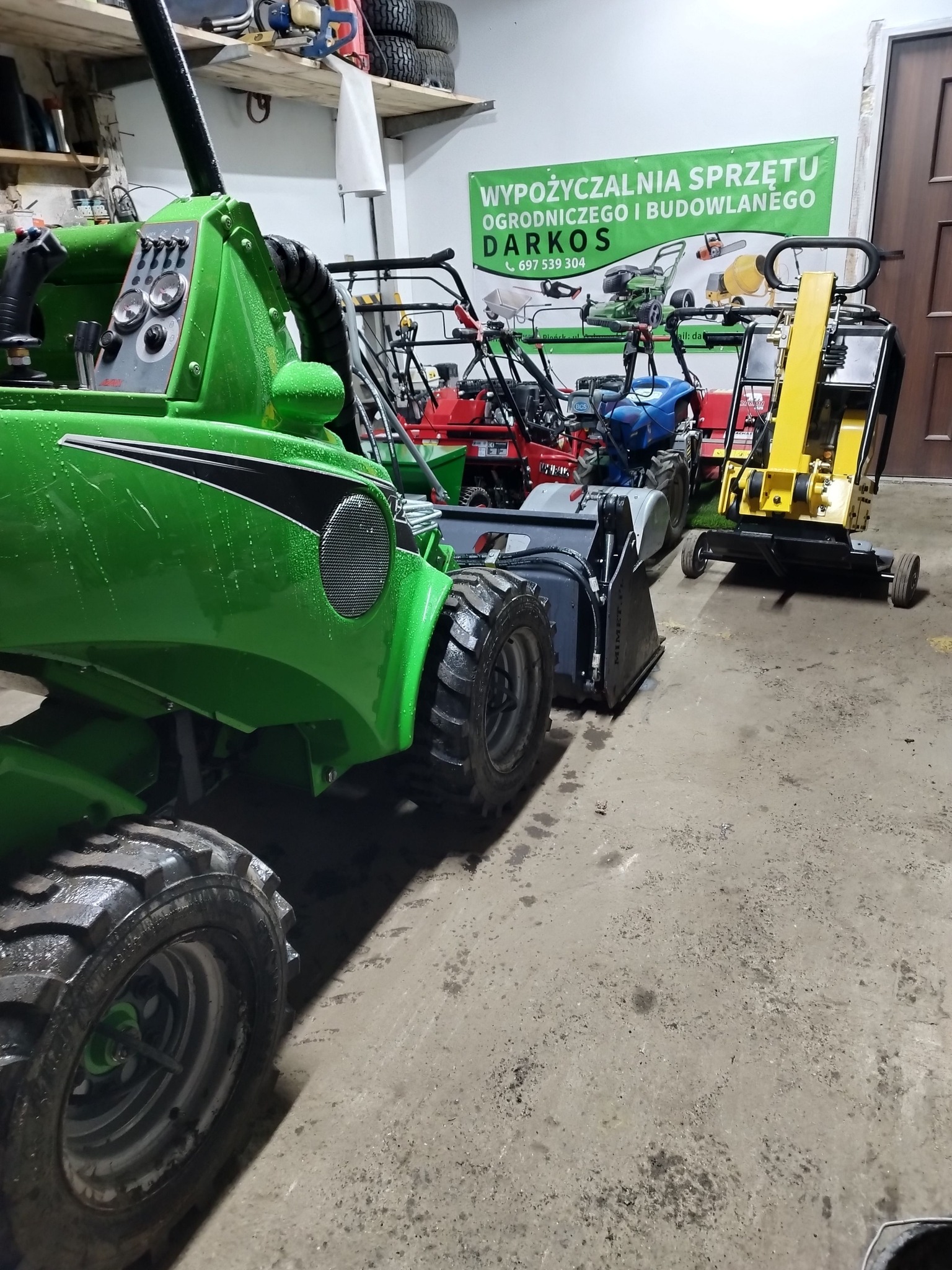wypożyczalnia sprzętu ogrodniczego Pieńsk